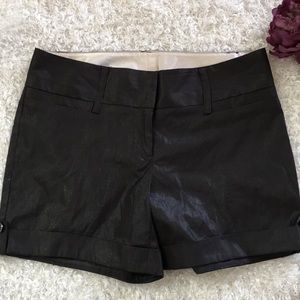 Day trip Dressy black shorts. Faux pockets. Sz. 3